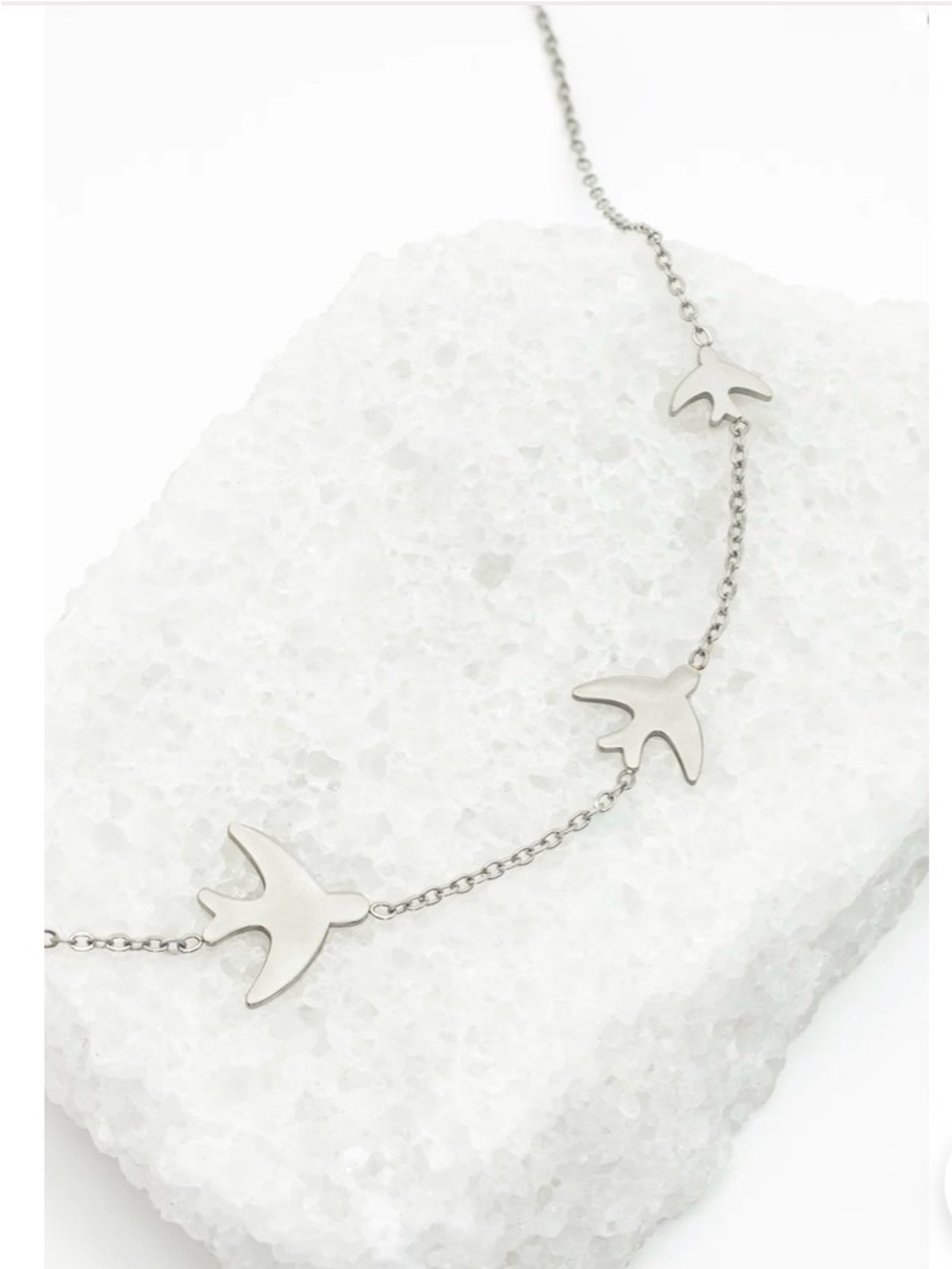 sparrow Necklace - Silver
